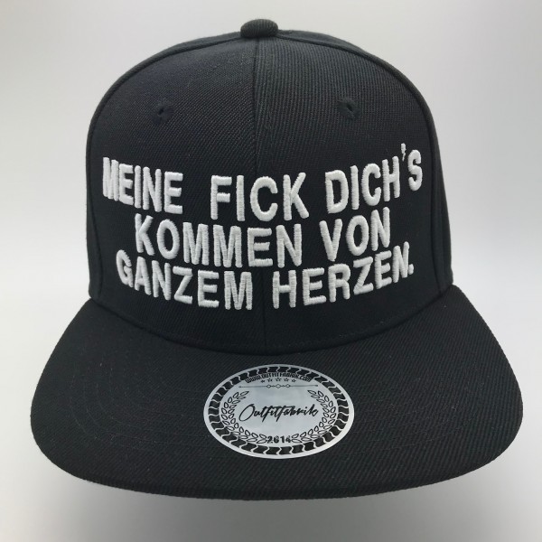 Cap MEINE FICK DICH´S, schwarz