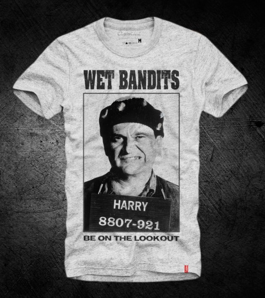 Shirt WET BANDITS (Feuchte Banditen) - HARRY, grau