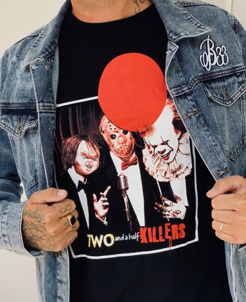 Shirt TWO AND A HALF KILLERS, schwarz